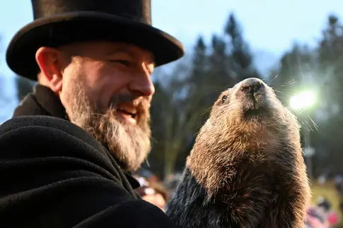 Punxsutawney Phil Predicts Prolonged Winter After Spotting Shadow at Historic Ceremony