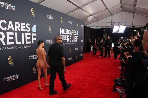 Debate Ignited by Kanye West and Bianca Censori's Grammys Appearance: Fashion and Power Dynamics