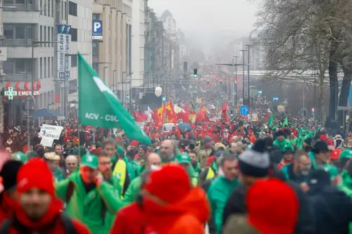 Anti-Government Protest Disrupts Air Traffic in Belgium