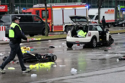 Multiple Injuries Caused by Car Plowing Into Crowd in Munich