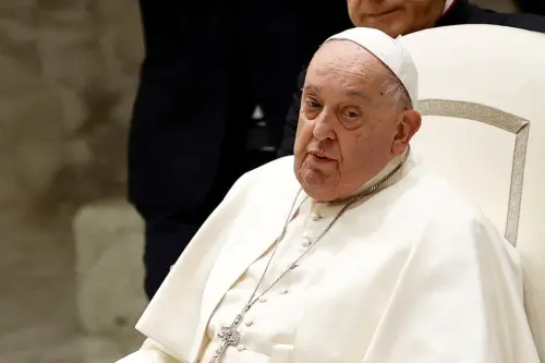 Pope Hospitalized with Pneumonia, Alert and Eating, Confirms Vatican