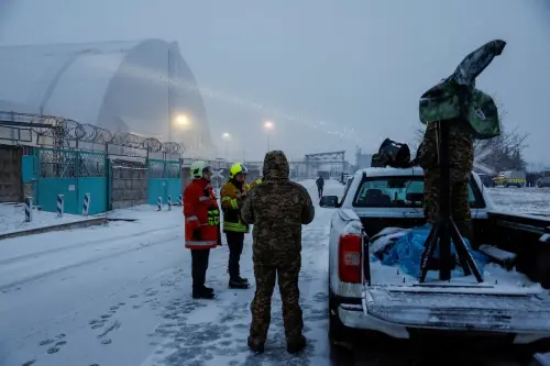 Zelenskiy Reports Russian Drone Damaging Chernobyl Plant's Radiation Shield