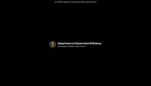 DOGE Website Experiences Security Crisis Shortly After Launch