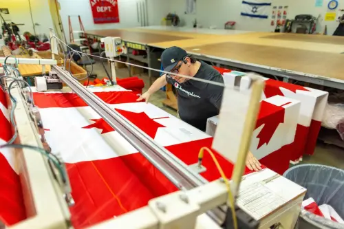 Surge in Canadian Flag Sales Following Trump's Threats