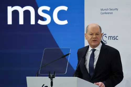 Scholz of Germany Criticizes Vance, Upholds Europe's Stance on Hate Speech and Far Right