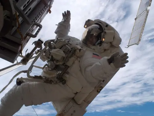 NASA Astronauts Perform Spacewalk on Extended ISS Mission