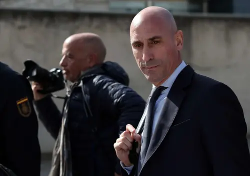 Spanish Court Sentences Ex-Soccer Chief Rubiales to Fine for Unconsented Kiss