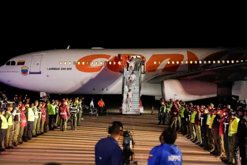 Venezuelan Migrants Fly from Guantanamo to Honduras