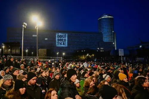 Slovaks Continue Protests Against Fico, Commemorate Journalist's Murder Anniversary