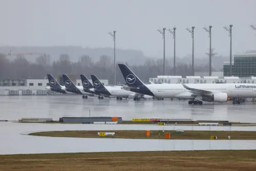 80% of Flights Cancelled Due to 2-Day Strike at Munich Airport