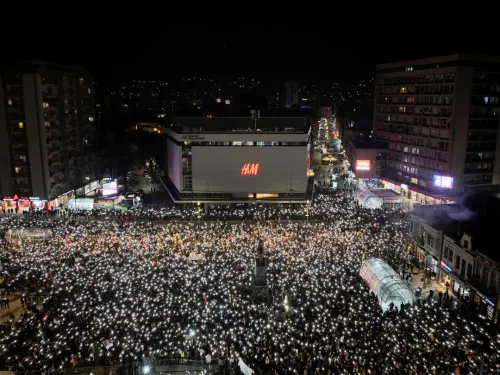 Serbian Protesters Urge Government Action Following Railway Disaster
