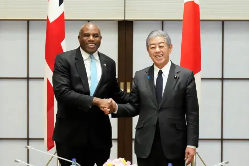 Britain's Lammy: Japan Can Support Ukraine by Increasing Economic Pressure on Russia