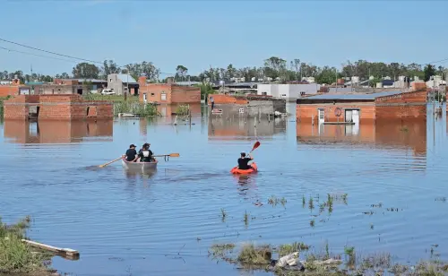 Fatal Flooding in Bahia Blanca Port City, Argentina