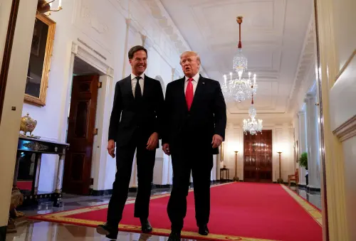 Trump Scheduled to Meet with NATO's Rutte and Ireland's Martin this Week