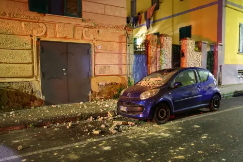 Overnight Earthquake Causes Damage to Buildings in Southern Italy's Naples