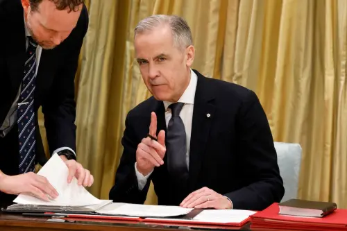 Mark Carney Sworn In as Canada's Prime Minister, Stating Willingness to Collaborate with Trump