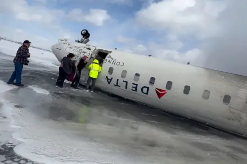 Fast Descent Warning Activated on Delta Jet that Landed Belly-Up in Toronto