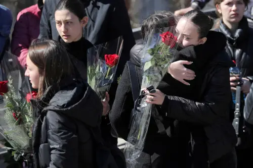 Thousands Gather for Funerals of North Macedonia Nightclub Fire Victims