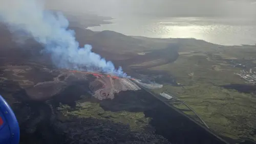 Iceland's Meteorological Office Reports Eruption of Volcanic Magma